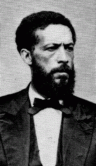 Photo of John M. Langston, the abolitionist and leader for whom the John M. Langston Bar Association of Los Angeles is named
