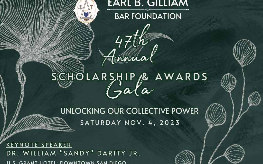 EBGBF 47th Annual Gala Save the Date and Community Events